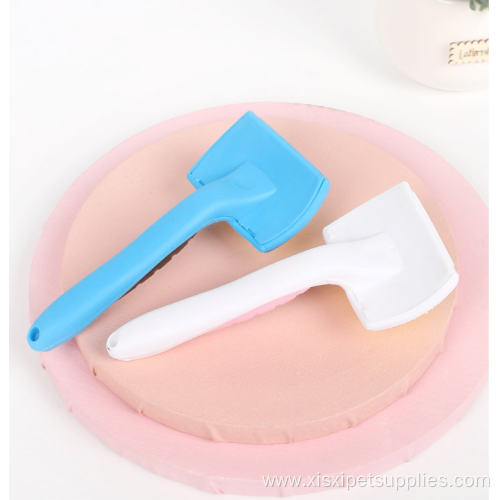 beaded cat scrub brush pet open comb
